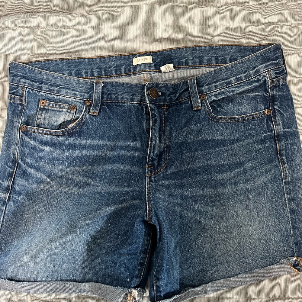 J.Crew Blue Denim Jean Shorts